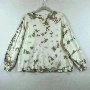 C & C California Top / Sweatshirt Women’s XL White / Tan